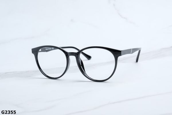 G2355 top gọng đẹp, gọng thời trang, gọng nam nữ unisex, gọng kính cận, gọng kính giả cận chống bụi, kiểu dáng tròn