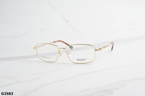 G2583 gọng kính chính hãng Shady, top gọng đẹp, gọng thời trang, gọng nam nữ unisex, gọng kính cận, gọng kính giả cận chống bụi, kiểu dáng vuông
