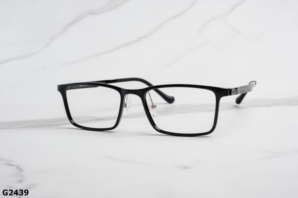 G2439 top gọng đẹp, gọng thời trang, gọng nam nữ unisex, gọng kính cận, gọng kính giả cận chống bụi, kiểu dáng vuông