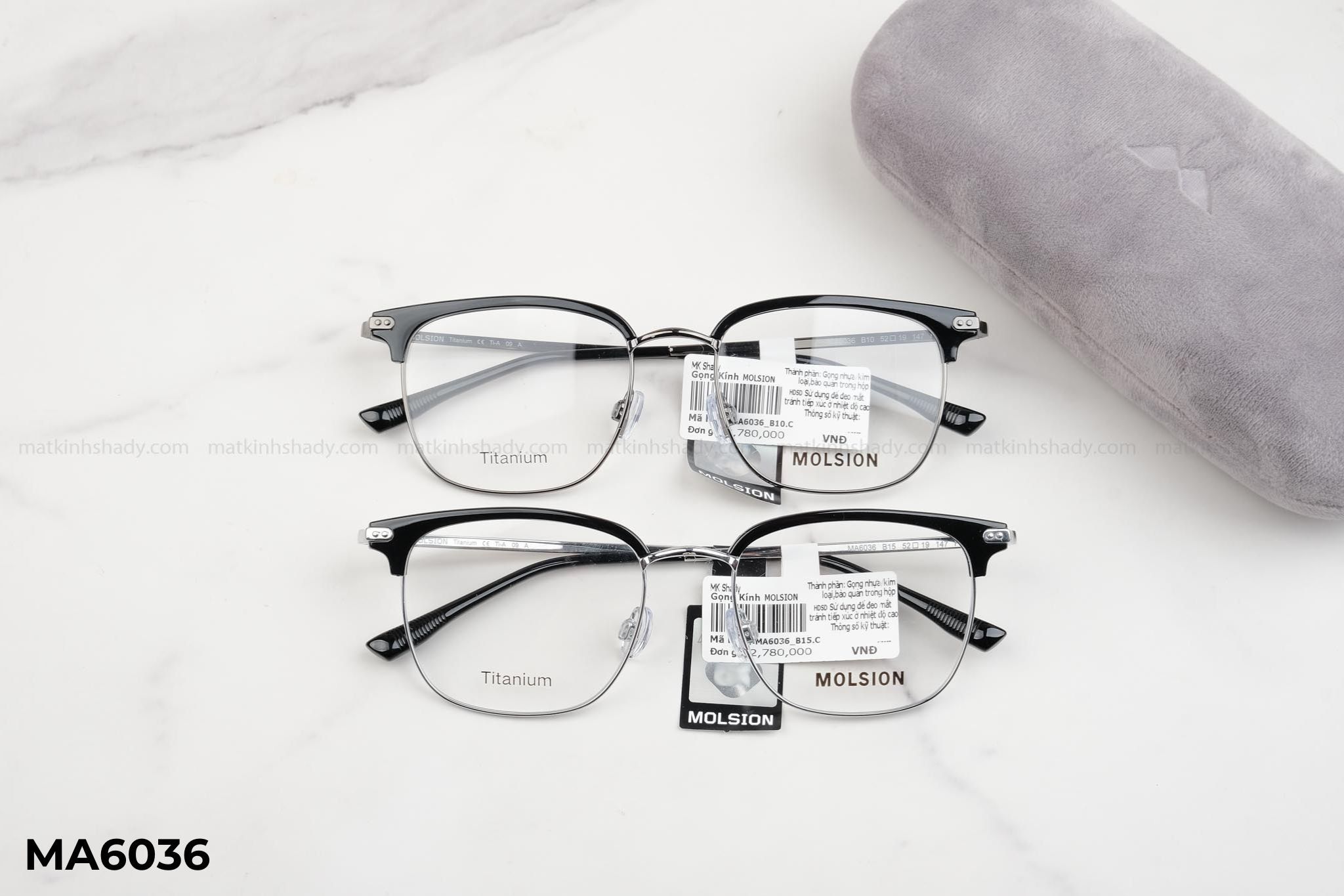  Molsion Eyewear - Glasses - MA6036 