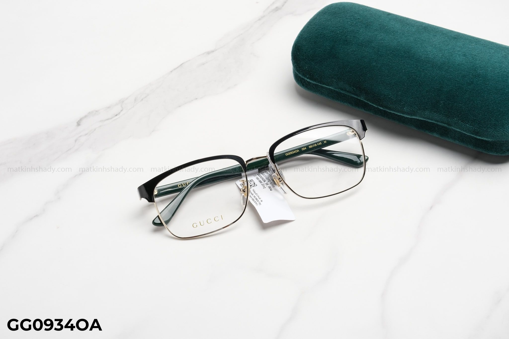  Gọng kính Gucci Nam Nữ Kim Loại - GG0934OA 