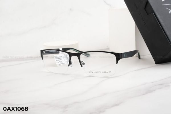 0AX1068 Gọng chính hãng Armani Exchange Eyewear, top gọng đẹp, gọng thời trang, gọng nam nữ unisex, gọng kính cận, gọng kính giả cận chống bụi, kiểu dáng vuông nửa viền