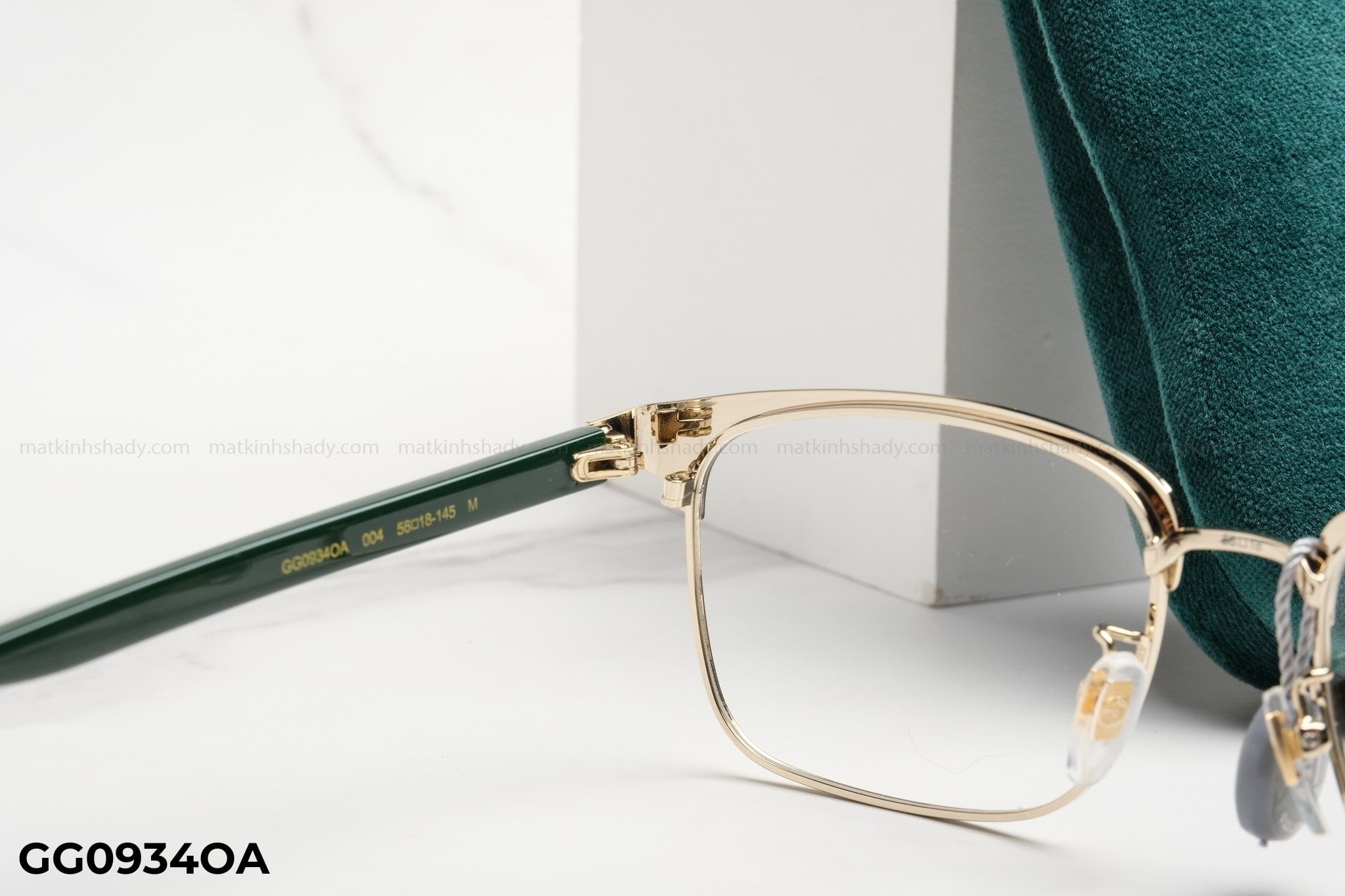  Gọng kính Gucci Nam Nữ Kim Loại - GG0934OA 