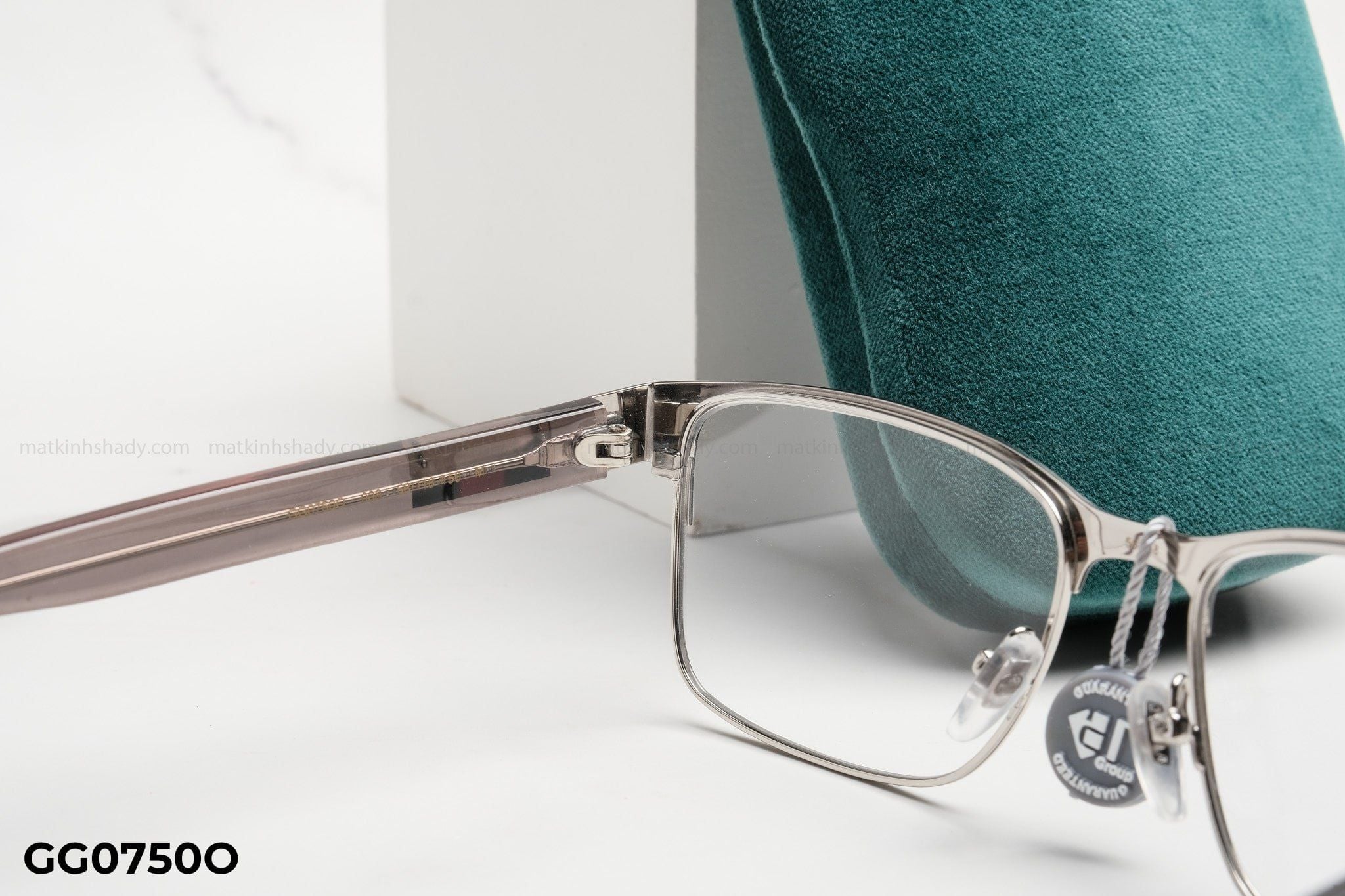  Gọng kính Gucci Nam Nữ Kim Loại - GG0750O 