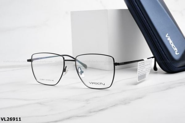 VL26911 gọng kính chính hãng velocity, top gọng đẹp, gọng thời trang, gọng nam nữ unisex, gọng kính cận, gọng kính giả cận chống bụi, kiểu dáng vuông