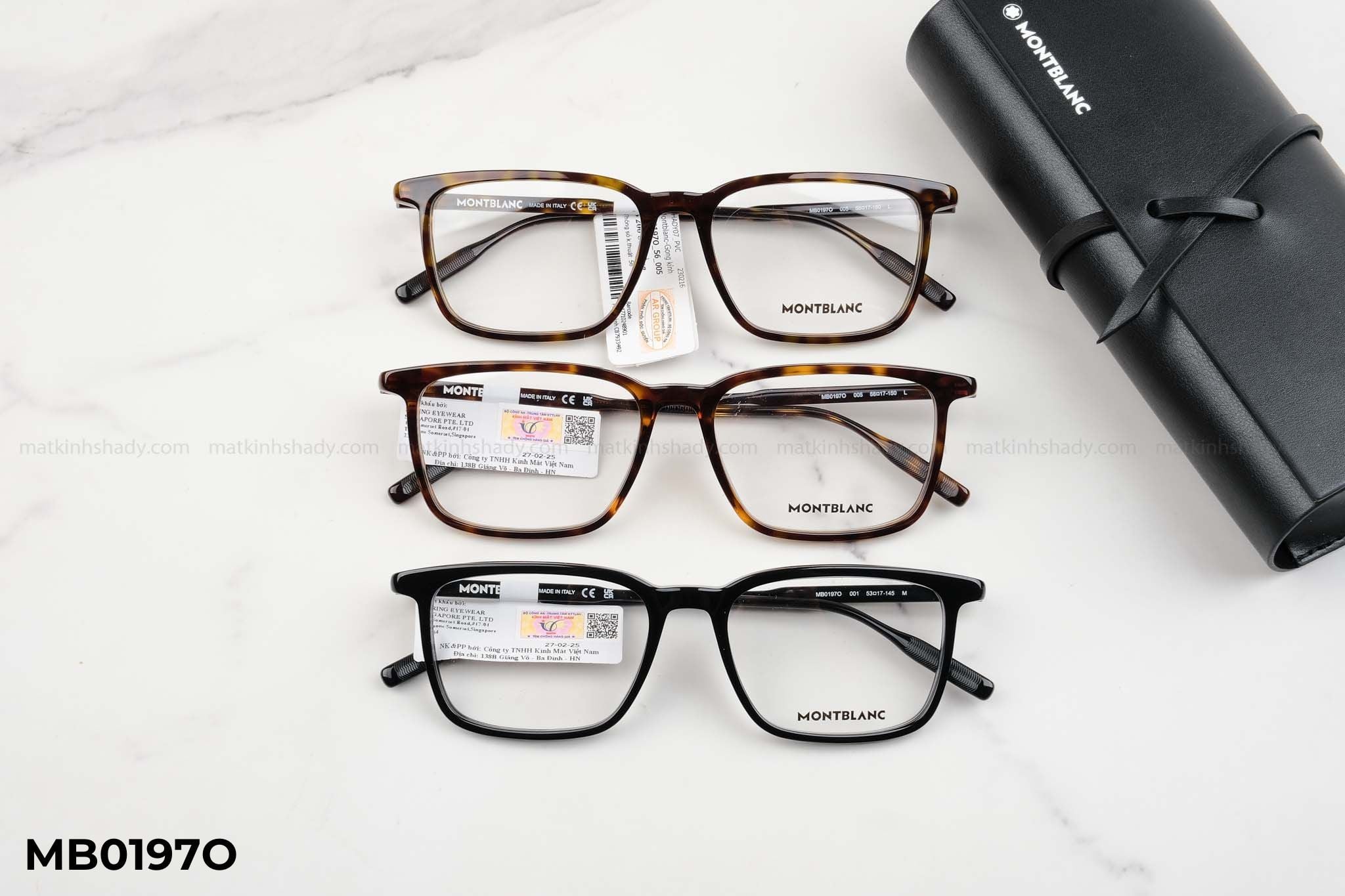  Montblanc Eyewear - Glasses - MB0197O 