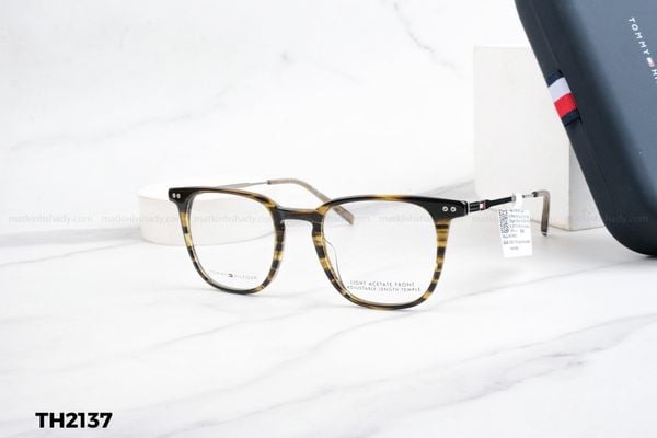 TH2137 gọng kính chính hãng Tommy Hilfiger, top gọng đẹp, gọng thời trang, gọng nam nữ unisex, gọng kính cận, gọng kính giả cận chống bụi, kiểu dáng vuông