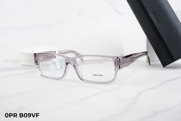 0PR B09VF gọng kính chính hãng prada, top gọng đẹp, gọng thời trang, gọng nam nữ unisex, gọng kính cận, gọng kính giả cận chống bụi, kiểu dáng vuông