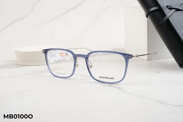 MB0100O gọng kính chính hãng Montblanc, top gọng đẹp, gọng thời trang, gọng nam nữ unisex, gọng kính cận, gọng kính giả cận chống bụi, kiểu dáng vuông