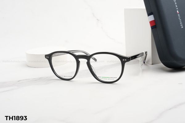 TH1893 gọng kính chính hãng Tommy Hilfiger, top gọng đẹp, gọng thời trang, gọng nam nữ unisex, gọng kính cận, gọng kính giả cận chống bụi, kiểu dáng tròn