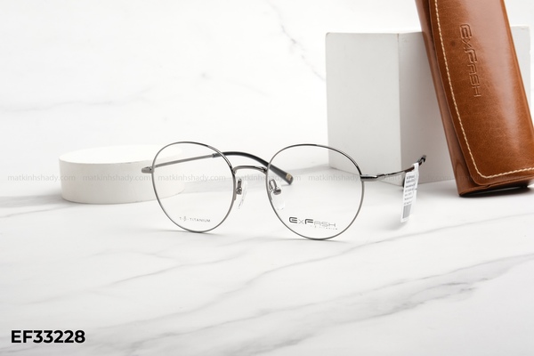 EF33228T Gọng chính hãng Exfash, top gọng đẹp, gọng thời trang, gọng nam nữ unisex, gọng kính cận, gọng kính giả cận chống bụi, gọng kiểu dáng tròn