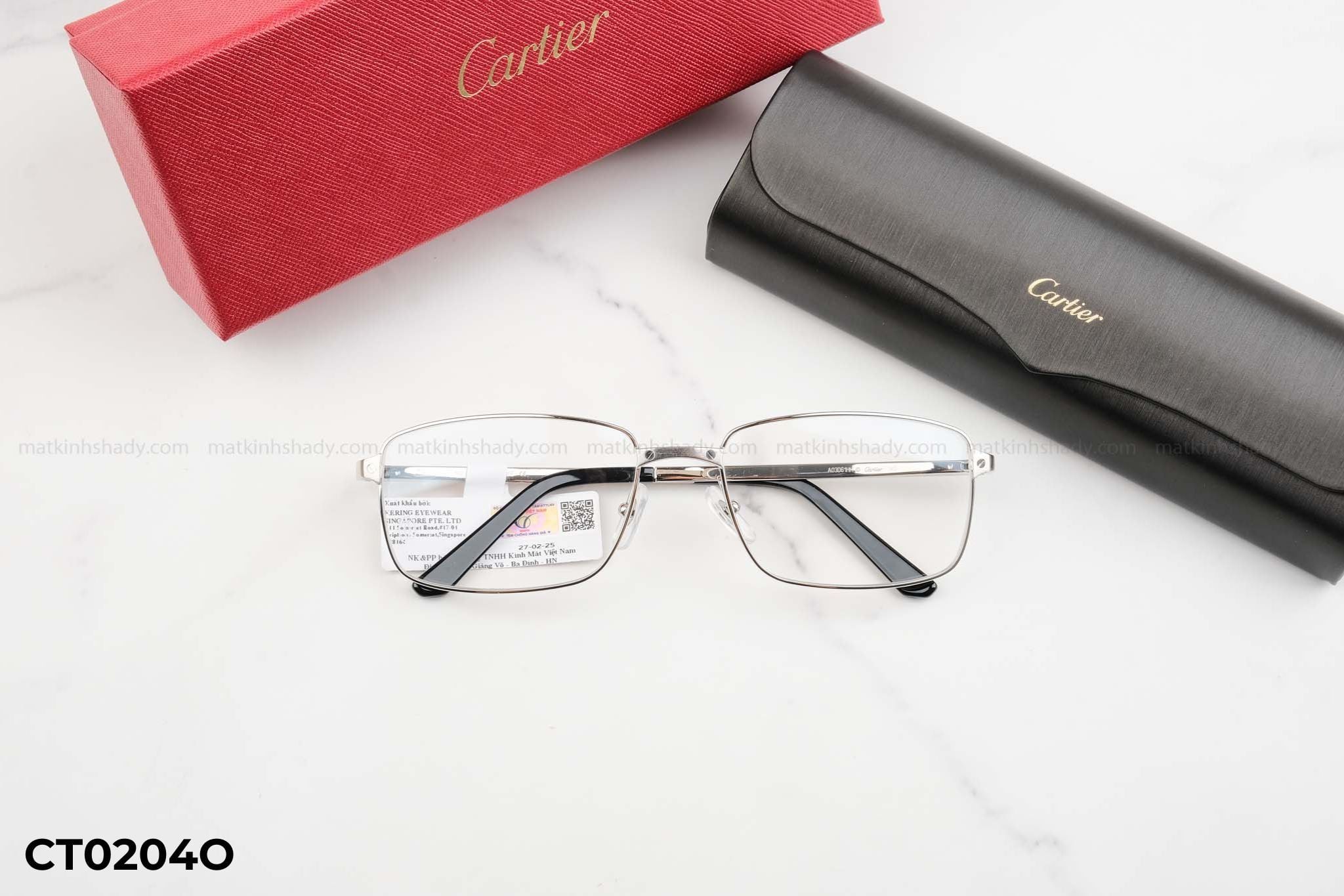  Cartier Eyewear - Glasses - CT0204O 