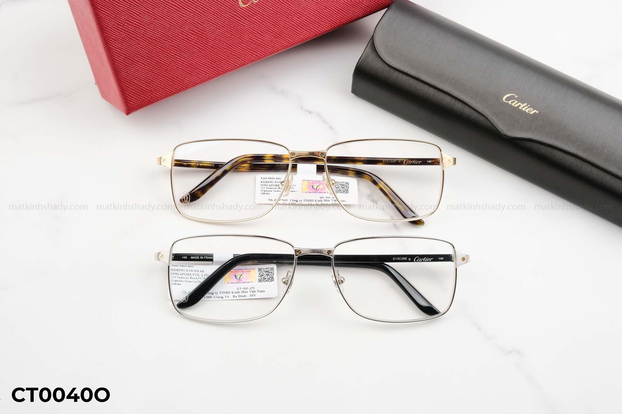  Cartier Eyewear - Glasses - CT0040O 