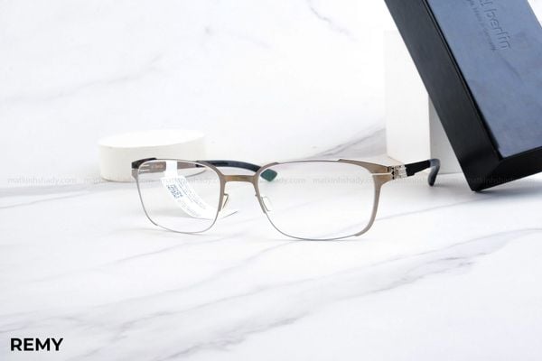 REMY gọng kính chính hãng IC Berlin, top gọng đẹp, gọng thời trang, gọng nam nữ unisex, gọng kính cận, gọng kính giả cận chống bụi, kiểu dáng vuông