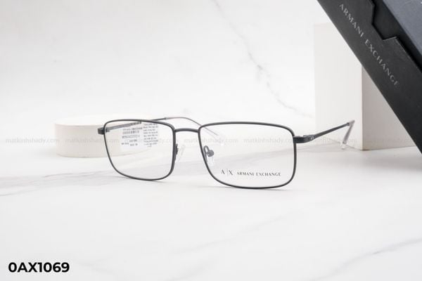 0AX1069 gọng kính chính hãng Armani Exchange, top gọng đẹp, gọng thời trang, gọng nam nữ unisex, gọng kính cận, gọng kính giả cận chống bụi, kiểu dáng vuông