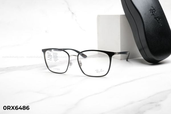 0RX6486 gọng kính chính hãng rayban, top gọng đẹp, gọng thời trang, gọng nam nữ unisex, gọng kính cận, gọng kính giả cận chống bụi, kiểu dáng vuông