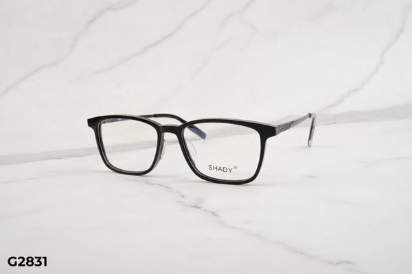 G2831 Gọng kính chính hãng Shady, top gọng đẹp, gọng thời trang, gọng nam nữ unisex, gọng kính cận, gọng kính giả cận chống bụi, kiểu dáng vuông