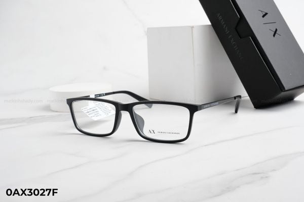 0AX3027F gọng kính chính hãng armani exchange, top gọng đẹp, gọng thời trang, gọng nam nữ unisex, gọng kính cận, gọng kính giả cận chống bụi, kiểu dáng vuông