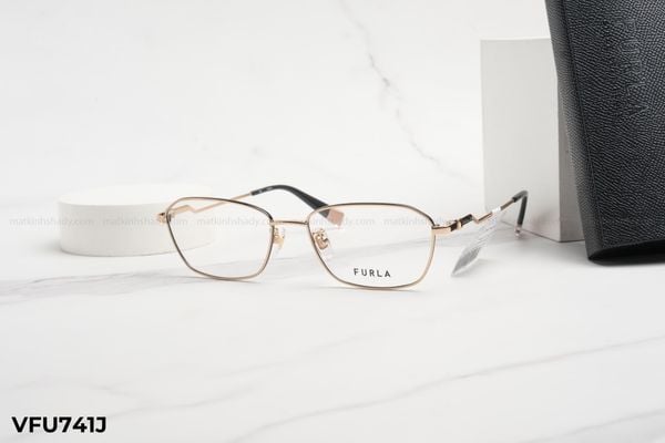 VFU741J gọng kính chính hãng furla, top gọng đẹp, gọng thời trang, gọng nam nữ unisex, gọng kính cận, gọng kính giả cận chống bụi, kiểu dáng vuông