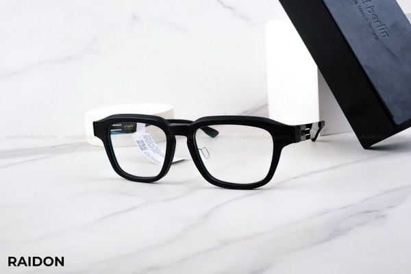 RAIDON gọng kính chính hãng IC Berlin, top gọng đẹp, gọng thời trang, gọng nam nữ unisex, gọng kính cận, gọng kính giả cận chống bụi, kiểu dáng vuông