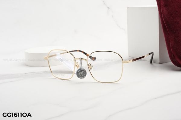 GG1611OA gọng kính chính hãng gucci, top gọng đẹp, gọng thời trang, gọng nam nữ unisex, gọng kính cận, gọng kính giả cận chống bụi, kiểu dáng vuông