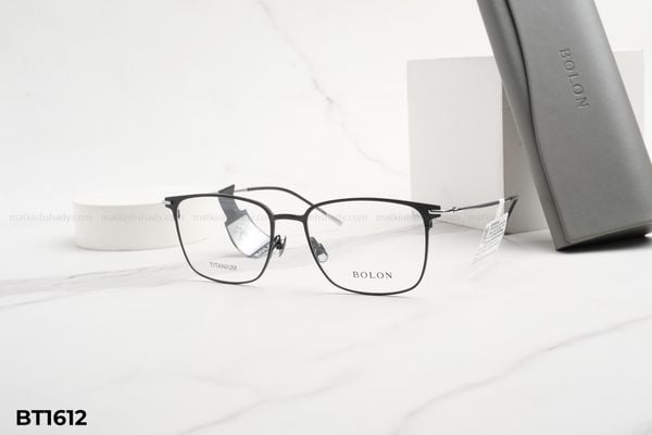 BT1612 gọng kính chính hãng bolon, top gọng đẹp, gọng thời trang, gọng nam nữ unisex, gọng kính cận, gọng kính giả cận chống bụi, kiểu dáng vuông