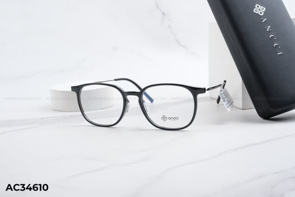 AC34610 gọng kính chính hãng ancci, top gọng đẹp, gọng thời trang, gọng nam nữ unisex, gọng kính cận, gọng kính giả cận chống bụi, kiểu dáng vuông