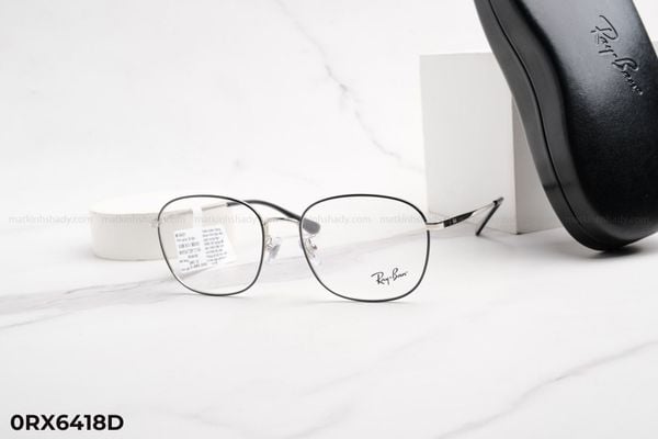 0RX6418D gọng kính chính hãng Rayban, top gọng đẹp, gọng thời trang, gọng nam nữ unisex, gọng kính cận, gọng kính giả cận chống bụi, kiểu dáng vuông