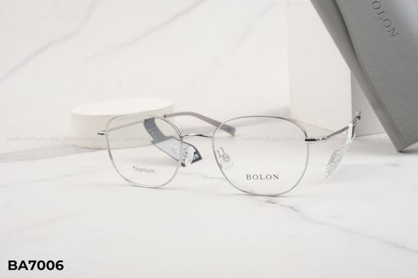 BA7006 gọng kính chính hãng bolon, top gọng đẹp, gọng thời trang, gọng nam nữ unisex, gọng kính cận, gọng kính giả cận chống bụi, kiểu dáng vuông