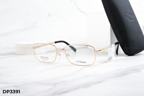 DP3391 Gọng chính hãng S.T.Dupont, top gọng đẹp, gọng thời trang, gọng nam nữ unisex, gọng kính cận, gọng kính giả cận chống bụi, kiểu dáng vuông