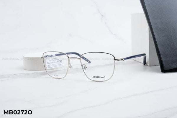 MB0272O gọng kính chính hãng Montblanc, top gọng đẹp, gọng thời trang, gọng nam nữ unisex, gọng kính cận, gọng kính giả cận chống bụi, kiểu dáng vuông
