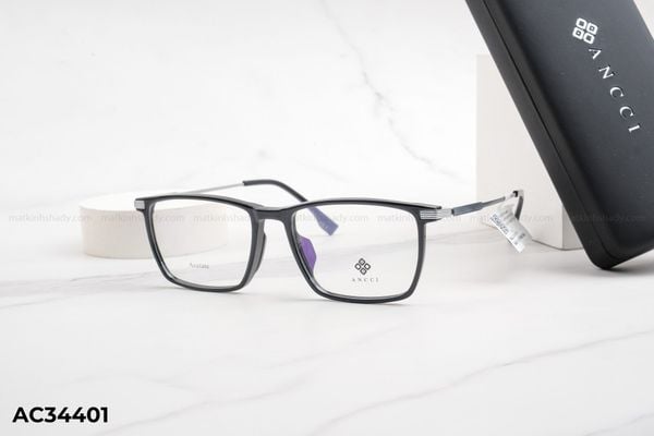AC34401 gọng kính chính hãng ancci, top gọng đẹp, gọng thời trang, gọng nam nữ unisex, gọng kính cận, gọng kính giả cận chống bụi, kiểu dáng vuông