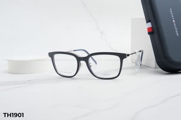 TH1901 gọng kính chính hãng Tommy Hilfiger, top gọng đẹp, gọng thời trang, gọng nam nữ unisex, gọng kính cận, gọng kính giả cận chống bụi, kiểu dáng vuông