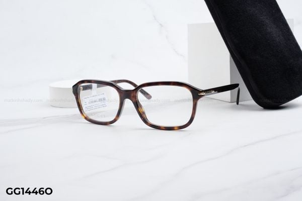 GG1446O gọng kính chính hãng Gucci, top gọng đẹp, gọng thời trang, gọng nam nữ unisex, gọng kính cận, gọng kính giả cận chống bụi, kiểu dáng vuông