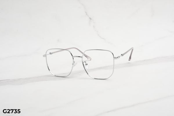 G2735 top gọng đẹp, gọng thời trang, gọng nam nữ unisex, gọng kính cận, gọng kính giả cận chống bụi, kiểu dáng vuông