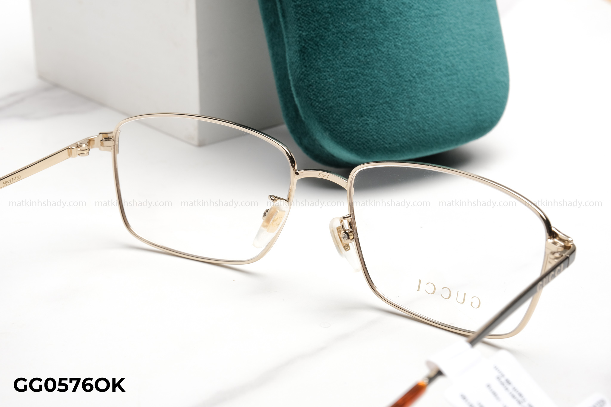  Gọng kính Gucci Nam Nữ Kim Loại - GG0576OK 