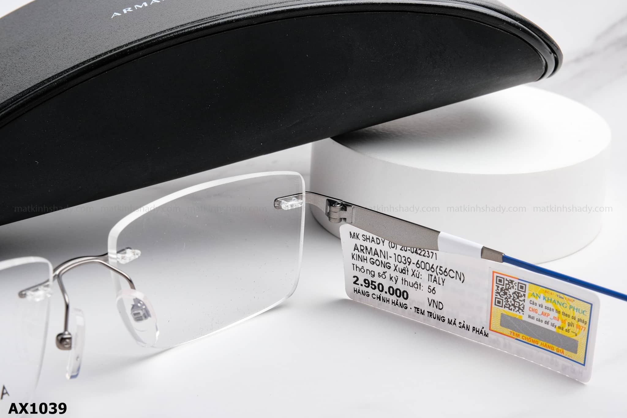Ax1039 clearance