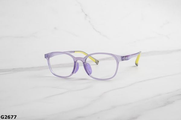 G2677, top gọng trẻ em đẹp, gọng thời trang, gọng nam nữ unisex, gọng kính cận, gọng kính giả cận chống bụi, kiểu dáng vuông