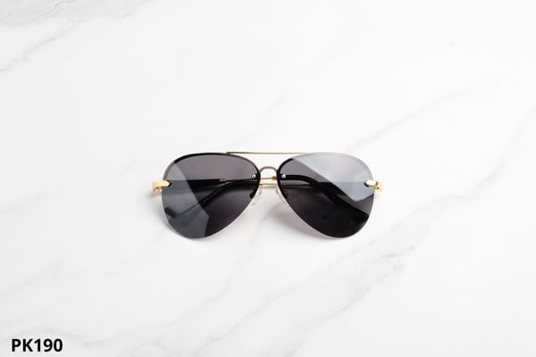 PK190 top kính mát đẹp, kính mát thời trang, kính mát nam nữ unisex, kính râm, kiểu dáng phi công