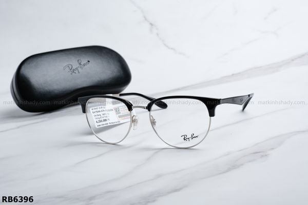 RB6396 gọng kính chính hãng rayban, top gọng đẹp, gọng thời trang, gọng nam nữ unisex, gọng kính cận, gọng kính giả cận chống bụi, kiểu dáng mắt mèo