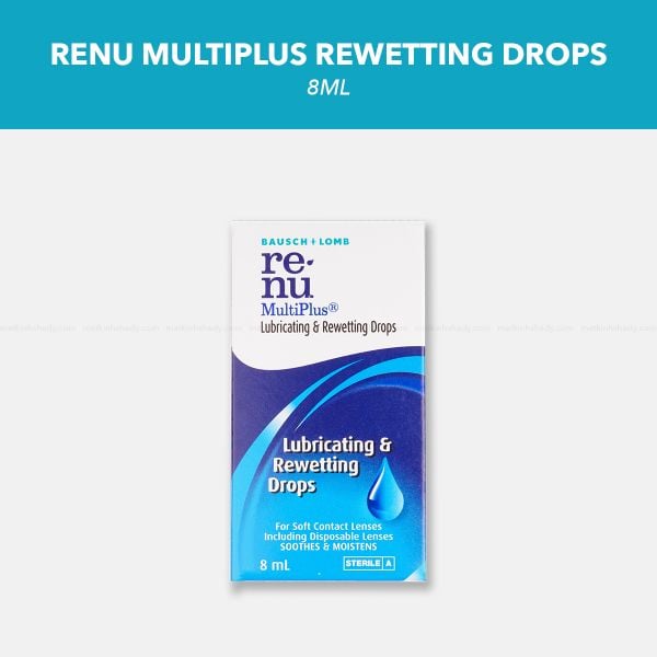 Nước Nhỏ Mắt Renu MultiPlus Rewetting Drops 8ml (Bausch & Lomb)