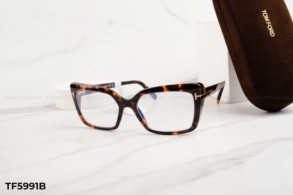 TF5991B gọng kính chính hãng Tom Ford, top gọng đẹp, gọng thời trang, gọng nam nữ unisex, gọng kính cận, gọng kính giả cận chống bụi, kiểu dáng mắt mèo
