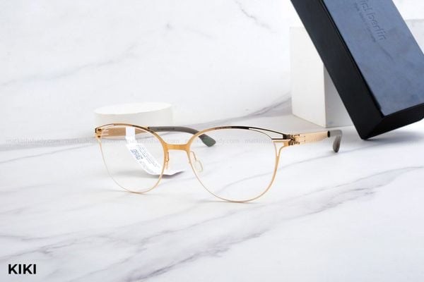 KIKI gọng kính chính hãng IC Berlin, top gọng đẹp, gọng thời trang, gọng nam nữ unisex, gọng kính cận, gọng kính giả cận chống bụi, kiểu dáng mắt mèo