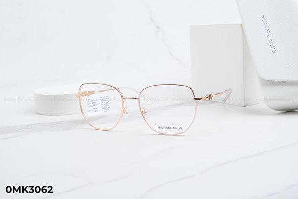 0MK3062 gọng kính chính hãng Michael Kors, top gọng đẹp, gọng thời trang, gọng nam nữ unisex, gọng kính cận, gọng kính giả cận chống bụi, kiểu dáng mắt mèo