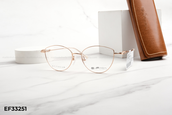 EF33251, Gọng chính hãng Exfash, top gọng đẹp, gọng thời trang, gọng nam nữ unisex, gọng kính cận, gọng kính giả cận chống bụi