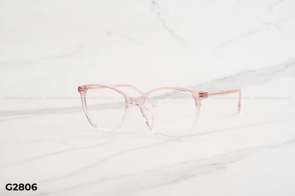 G2806 top gọng đẹp, gọng thời trang, gọng nam nữ unisex, gọng kính cận, gọng kính giả cận chống bụi, kiểu dáng mắt mèo
