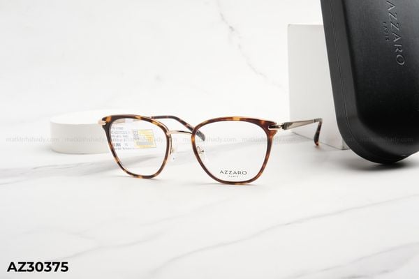 AZ30375 gọng kính chính hãng azzaro, top gọng đẹp, gọng thời trang, gọng nam nữ unisex, gọng kính cận, gọng kính giả cận chống bụi, kiểu dáng mắt mèo