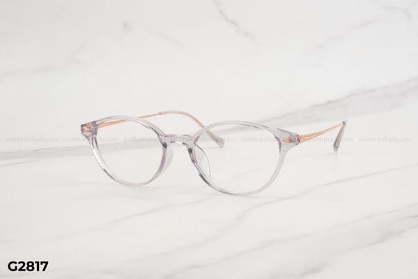 G2817 top gọng đẹp, gọng thời trang, gọng nam nữ unisex, gọng kính cận, gọng kính giả cận chống bụi, kiểu dáng mắt mèo