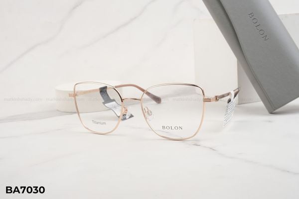 BA7030 gọng kính chính hãng bolon, top gọng đẹp, gọng thời trang, gọng nam nữ unisex, gọng kính cận, gọng kính giả cận chống bụi, kiểu dáng mắt mèo