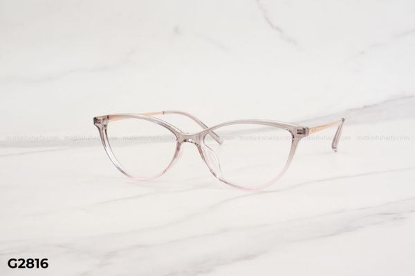 G2816 top gọng đẹp, gọng thời trang, gọng nam nữ unisex, gọng kính cận, gọng kính giả cận chống bụi, kiểu dáng mắt mèo